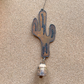 Metal Hanging Cactus Ornament with Bell