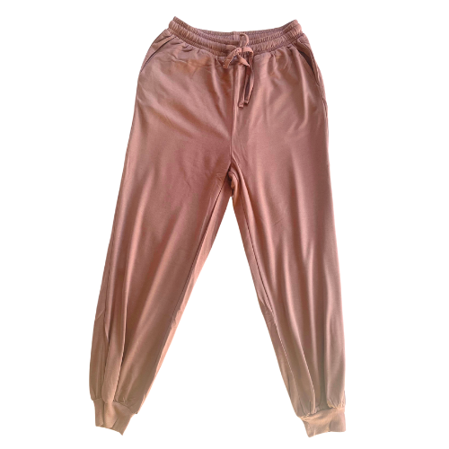 Jogger Pants with Pockets, Mocha Color