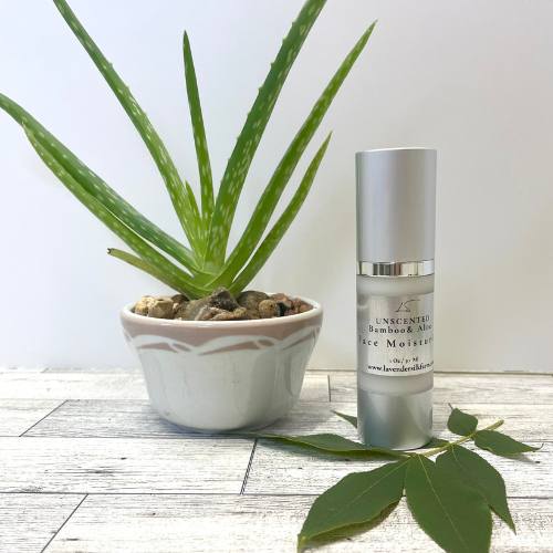 Bamboo and Aloe Unscented Face Moisturizer