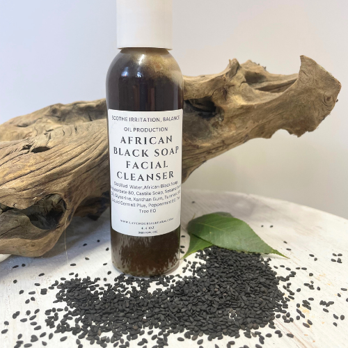 African Black Soap Facial Cleanser