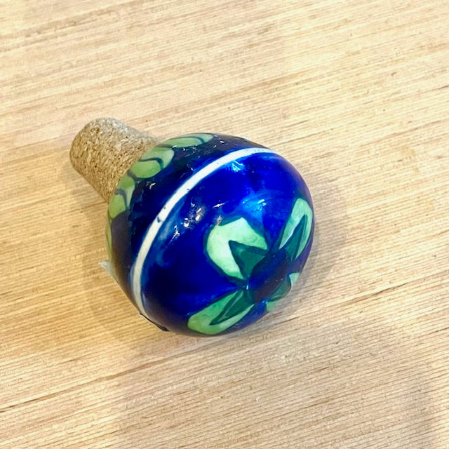 Hand-Painted Ceramic Wine Stopper