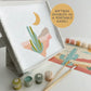 Zen Desert Meditative Paint by Number Kit