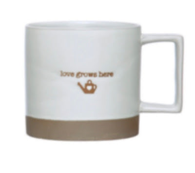 Garden Quotes Stoneware Mug Set