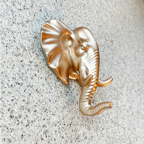 Golden Animal Key Hook